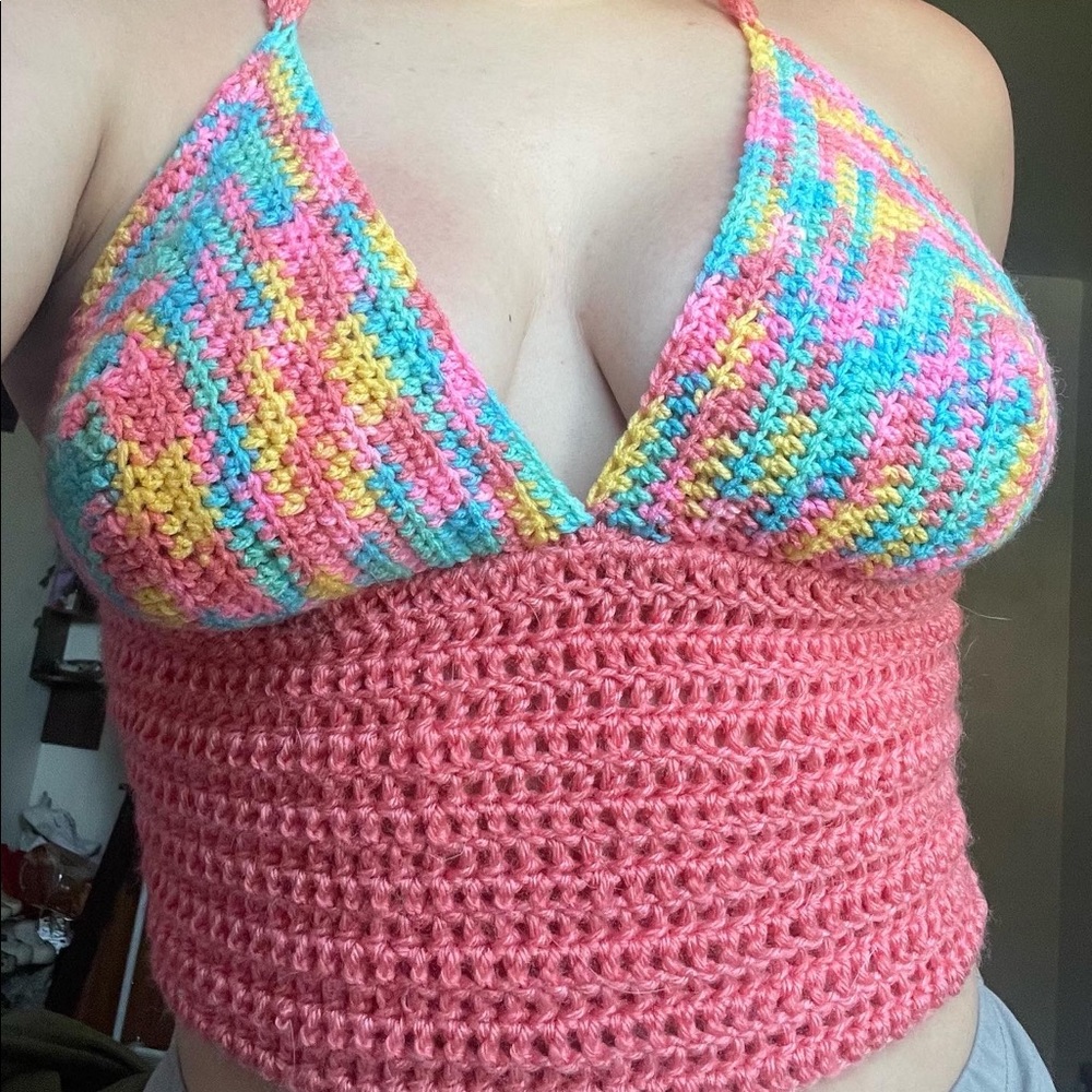 Handmade crochet top